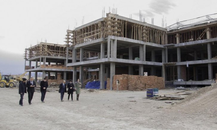 Şəmkirdə yeni xəstəxana binası tikilir