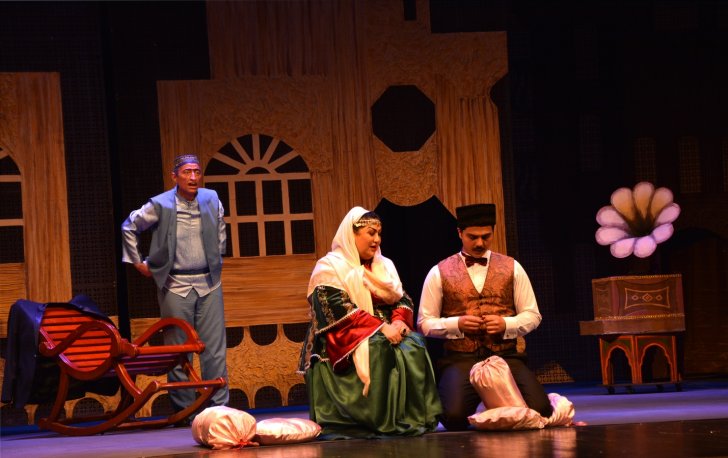 Fidan Qasımova və Şəfiqə Məmmədova Musiqili Teatrda