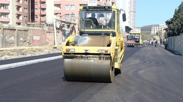 Daha bir küçədə təmir işləri aparılır -