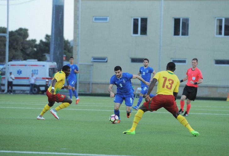 Futbol üzrə Azərbaycan millisi “Bakı-2017”də Kamerunla heç-heçə edib