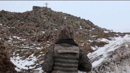 Ermənistan ordusunun Murovdakı mövqeləri - 