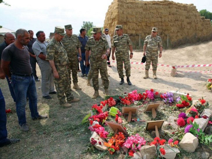 Nazir cəbhə xəttində yerləşən birləşmə və hərbi hissələrin döyüşə hazırlıq səviyyəsini yoxlayıb - 