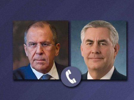 Lavrov və Tillerson arasında