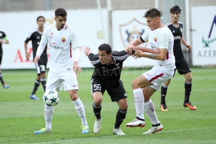 Qarabağ” UEFA Gənclər Liqasında Madridin “Atletiko” komandasına qalib gəlib