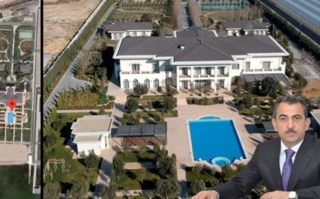 "Azərsu" prezidenti Qorxmaz Hüseynovun 100 milyonluq villası -