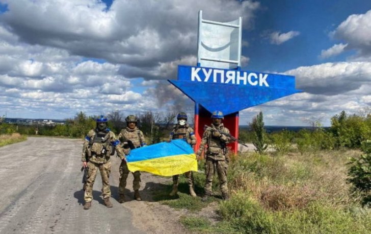 Ukrayna mühüm hərbi məntəqəni - Xarkovun Kupyansk şəhərini azad edib