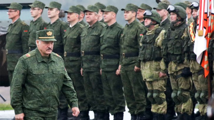 Belarus ordusu döyüş hazırlığı vəziyyətinə gətirilib