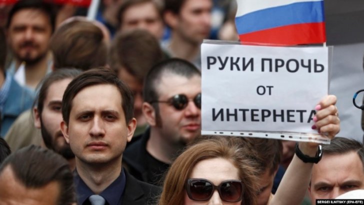 Rusiya hökuməti bəzi bölgələrdə mobil internetə girişi qadağan edib