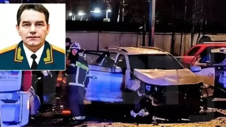 Moskvada avtomobil partladılıb, general həlak olub