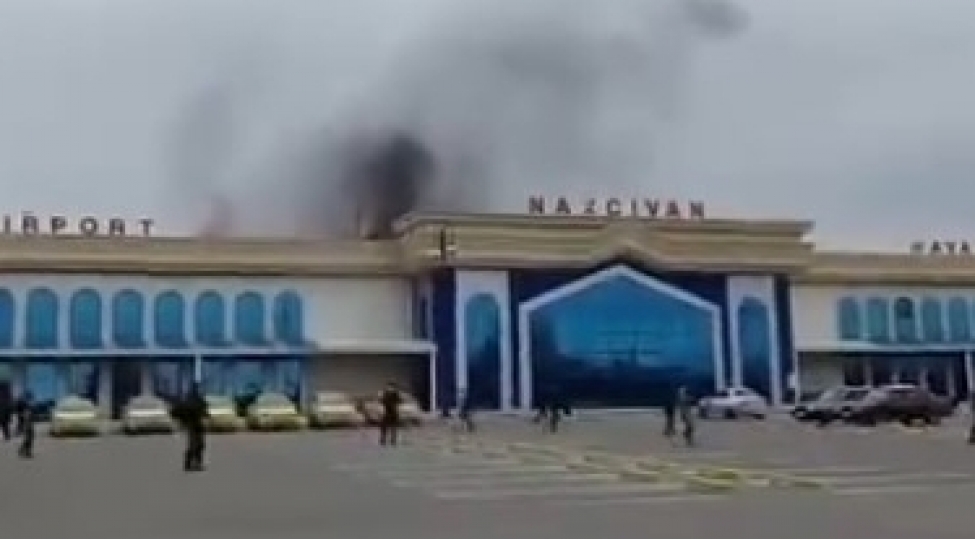 İran Naxçıvana dronlarla hücum edib - FOTO/VİEDO