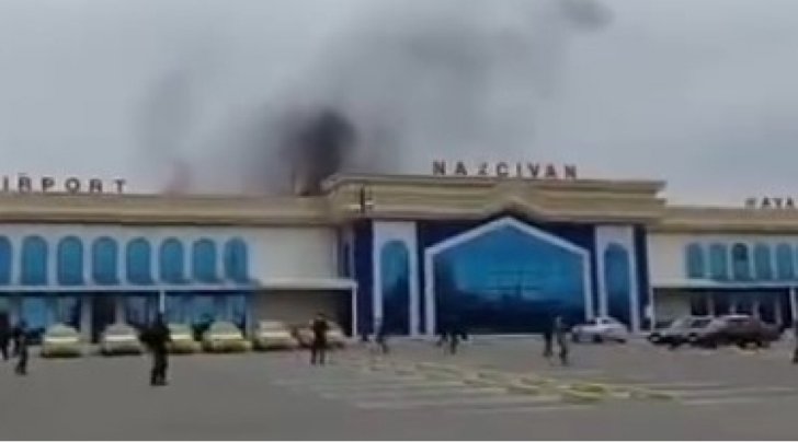 İran Naxçıvana dronlarla hücum edib - FOTO/VİEDO