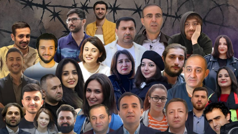 Həbsdə olan jurnalistlər və vətəndaş cəmiyyəti üzvləri Siyasi Məhbuslar Günü təsis edib